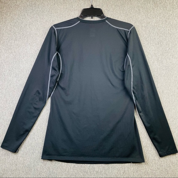 Nike Pro Fitted Long Sleeved Black Dri-Fit Training Shirt Women’s Size L (12-14) - Picture 2 of 9